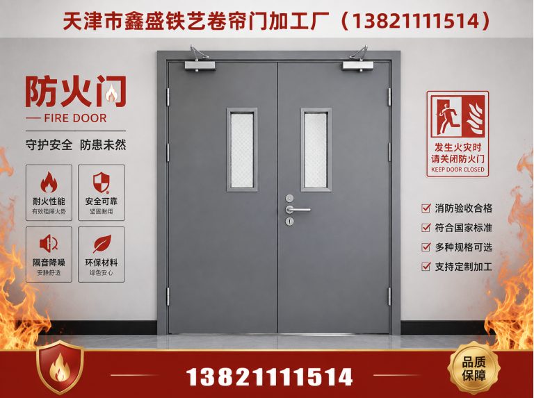 河东区电动卷帘门展示图
